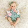 Bebê Reborn Ana realista cabelo pintado - imagem 5