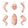 Kit Boneca Reborn Molde Menina Valentina Corpinho Silicone - image 2