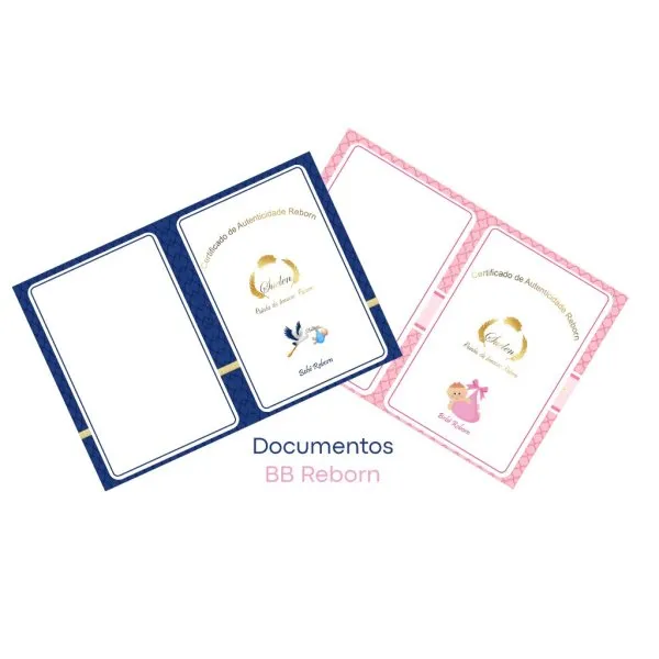 kit Documentos Bebê Reborn - image 1