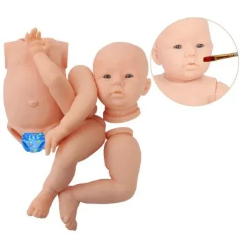 Kit Para Arte Reborn Boneco Menino Abigail Realista 48cm - imagem 1